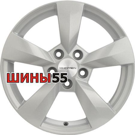 Диск Khomen Wheels KHW1504 (Fabia) 6x15 5x100 ET43 57,1 F-Silver