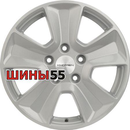 Диск Khomen Wheels KHW1601 (Ceed) 6,5x16 5x114,3 ET50 67,1 F-Silver