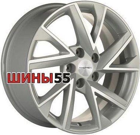 Диск Khomen Wheels KHW1714 (Audi A4) 7x17 5x112 ET49 66,6 F-Silver-FP