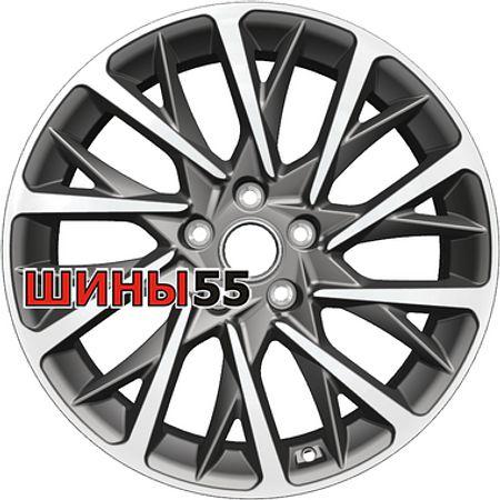 Диск Khomen Wheels KHW1804 (Audi A4/A6) 7,5x18 5x112 ET39 66,6 Gray-FP