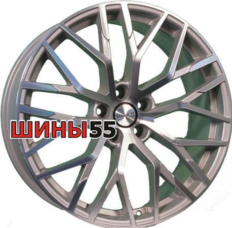 Диск Khomen Wheels KHW2005 (Audi/VW) 8,5x20 5x112 ET30 66,5 Brilliant Silver-FP