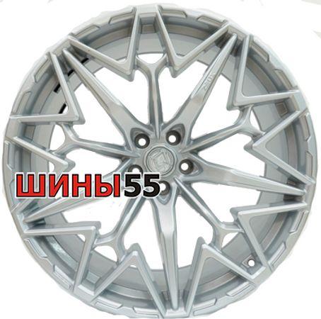 Диск Khomen Wheels ZEUS 2202 (X5/X6/X7/Cullinan) 10x22 5x112 ET30 66,6 Brilliant Silver
